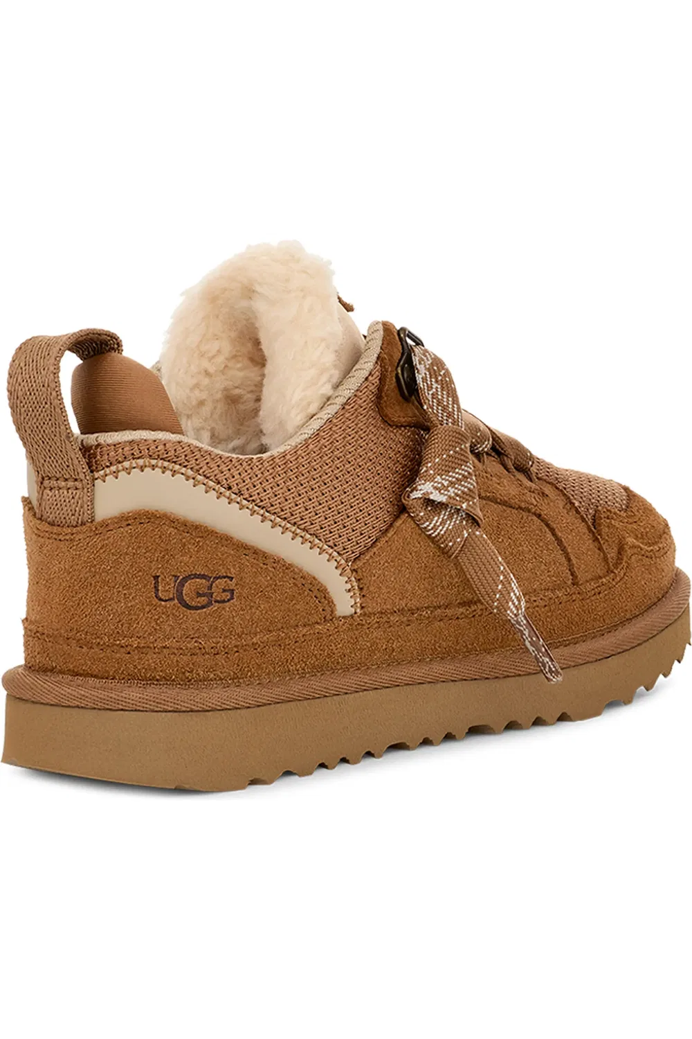 Детские кроссовки на платформе Lowmel UGG, Chestnut — фото 2