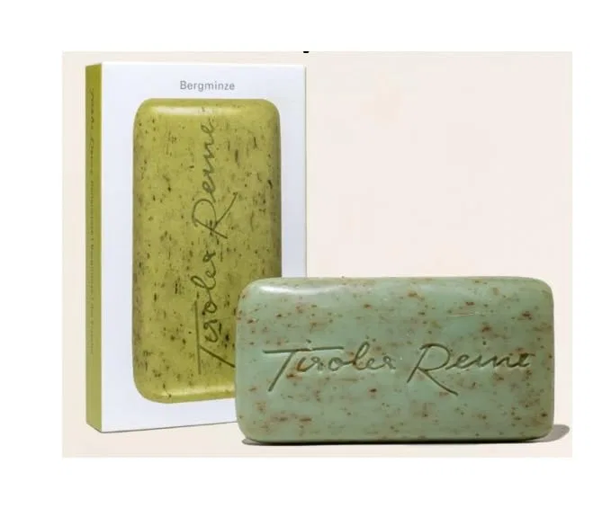 No brand Мыло Тироlean Pure с ароматом альпийской мяты и маслом ши, 100 г