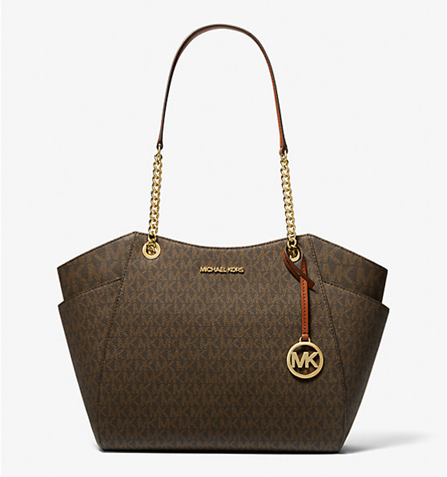 

Сумка Michael Kors Jet Set Large Signature Logo, коричневый