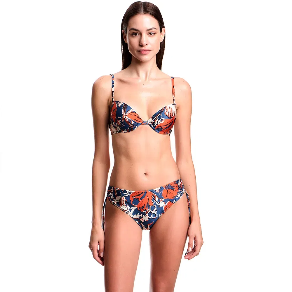 Женский бикини с принтом Logomania Emporio armani, Blue