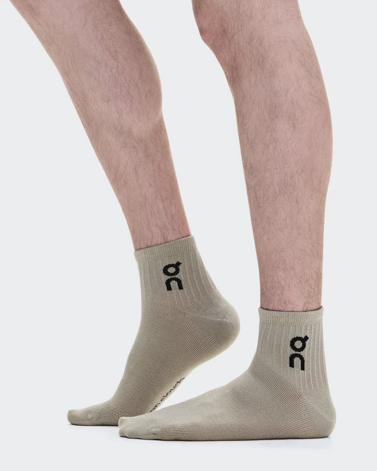 Детские носки с логотипом, комплект из трех пар, Logo Sock Mid 3P, On, Hare Brume — фото 3