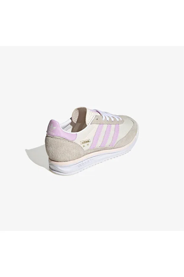 Детские кроссовки для девочек с принтом Originals sl 72 rs white kids sneaker Adidas, Multicolor — фото 3