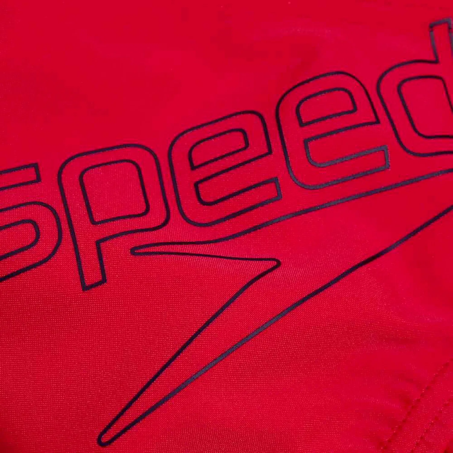 Детский купальник с логотипом Speedo-Logo 6,5 Cm Kurz Speedo, Rot — фото 2