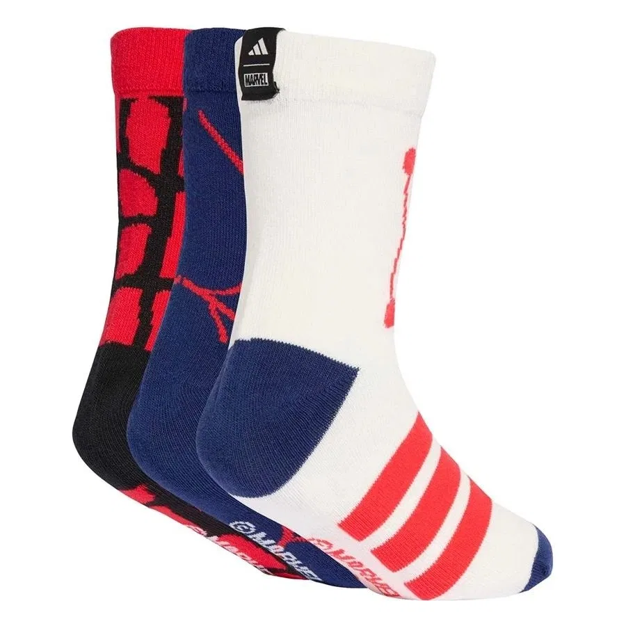 Спортивные носки с принтом Marvel LK MRVL SM 3PP adidas, Красный — фото 2