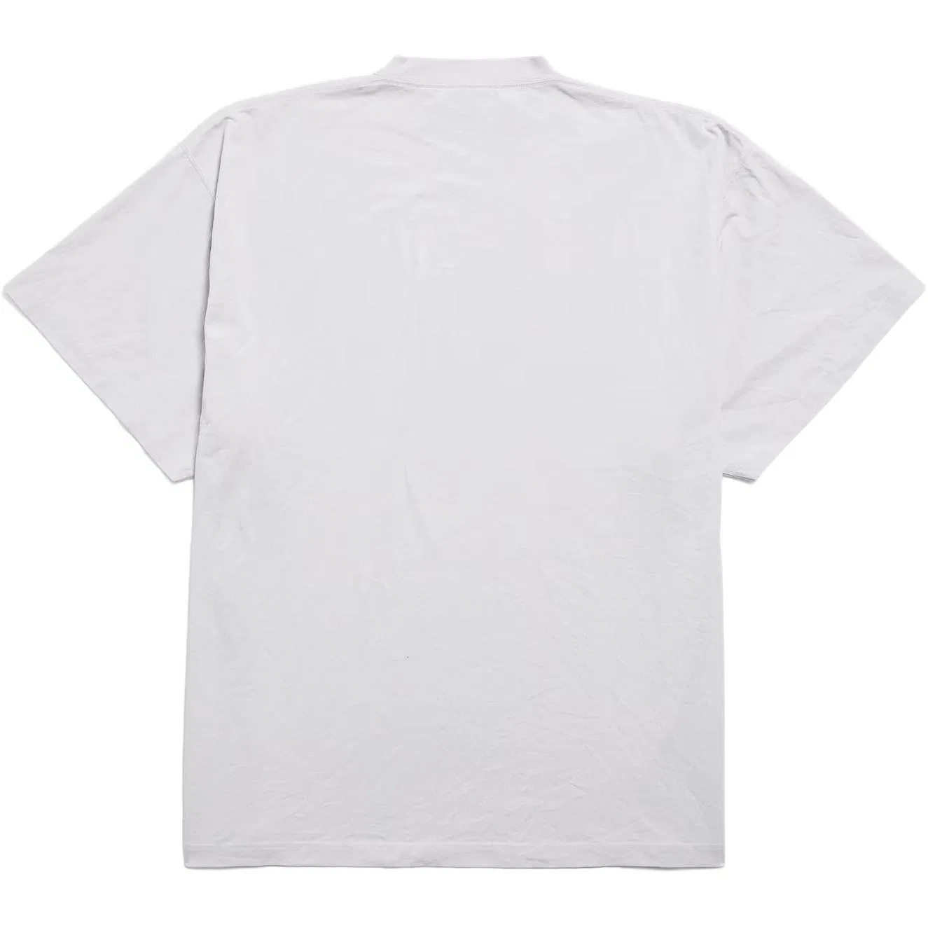 Женская футболка свободного кроя Balenciaga, Distressed White — фото 2