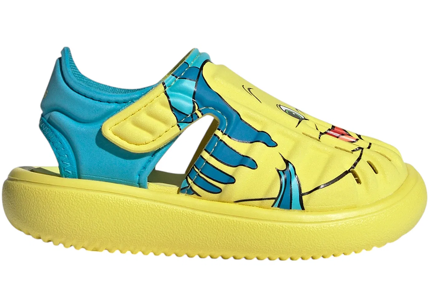 Детские сандалии Disney Flounder Adidas, Bright Yellow