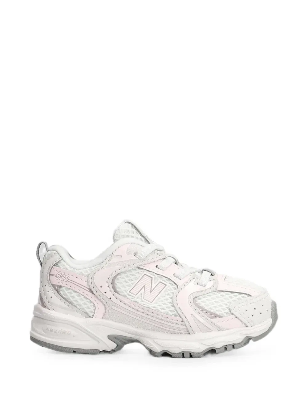Кроссовки 530 с панельной делкой New Balance Kids, белый