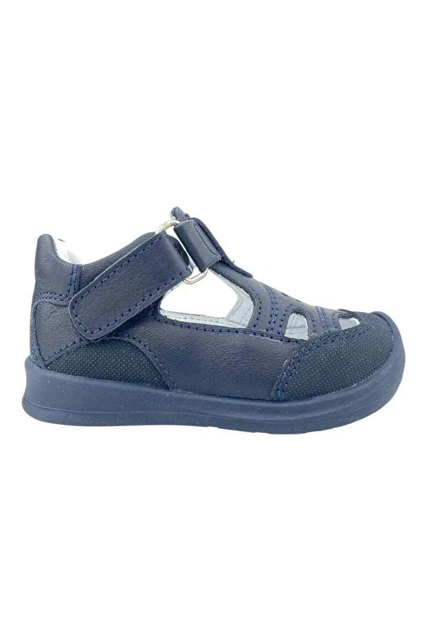 Детские туфли для девочек с коротким каблуком Lyon Nubebe, Navy Blue