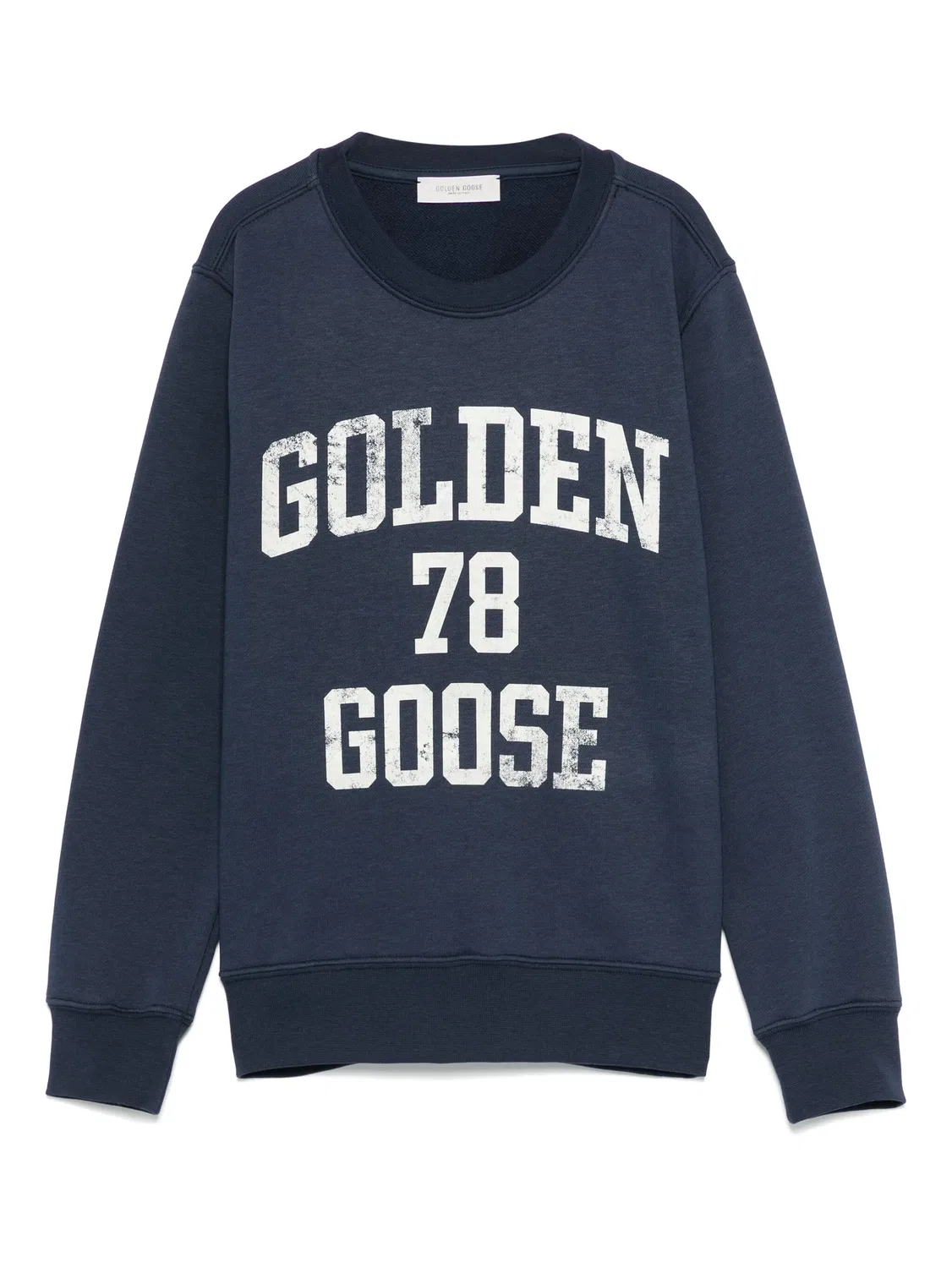 Свитшот с капюшоном для мальчиков Golden Goose, синий