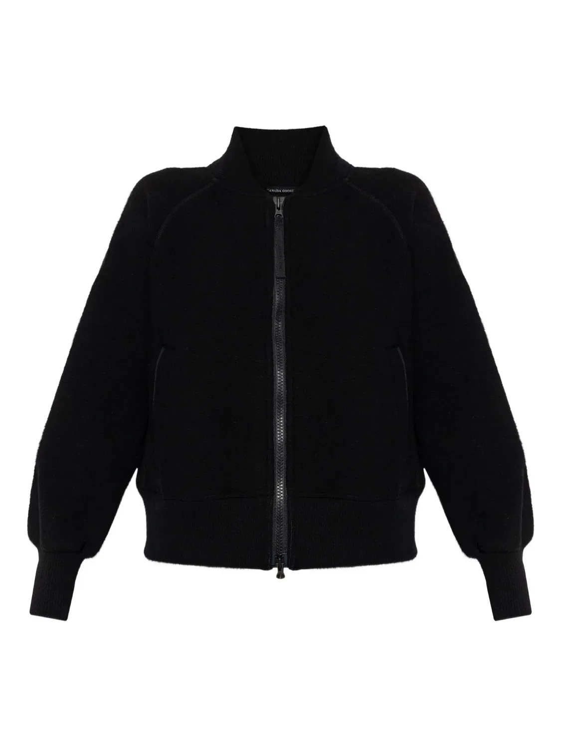 З zipped Черная куртка Canada Goose, черный