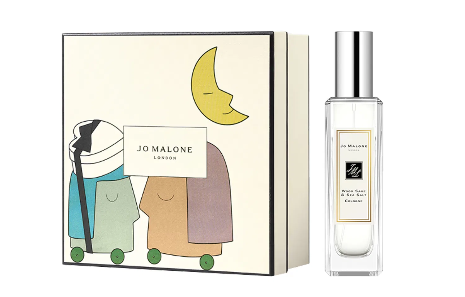 Парфюмерная вода Jo Malone London Sage And Maris Sal, 30 мл, Черный