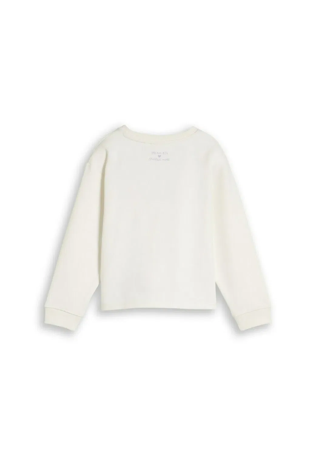 Укороченная толстовка Strick & sweatshirts с фотопринтом - толстовка Tom Tailor, Gardenia White — фото 2