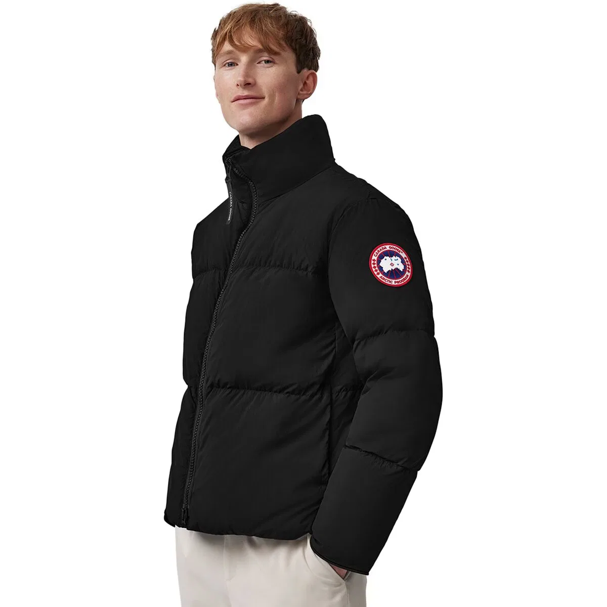 Мужское пуховое пальто-пуховик Lawrence Canada Goose, черный