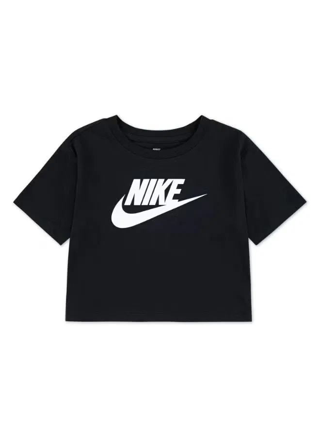 Футболка с коротким рукавом Sportswear Club Nike, черный — фото 3