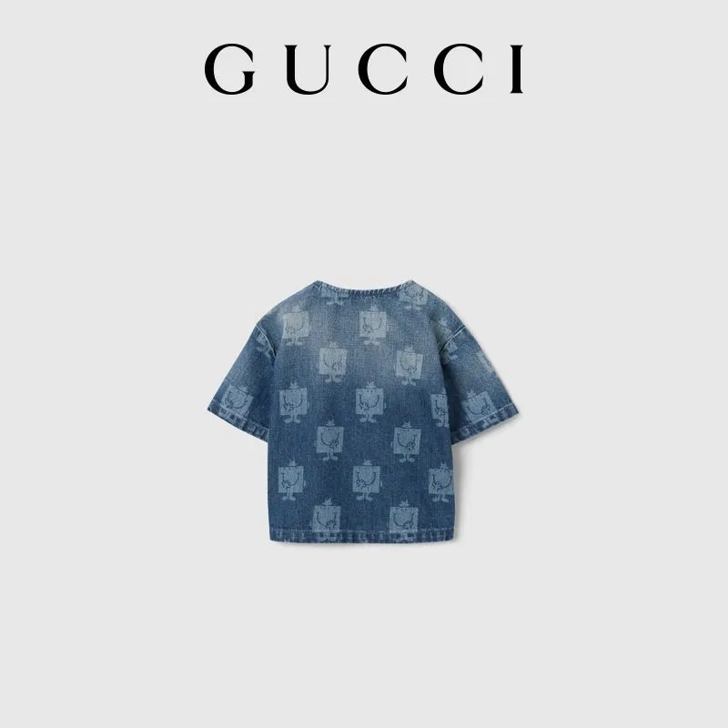 Футболка детская GUCCI, Blue — фото 4