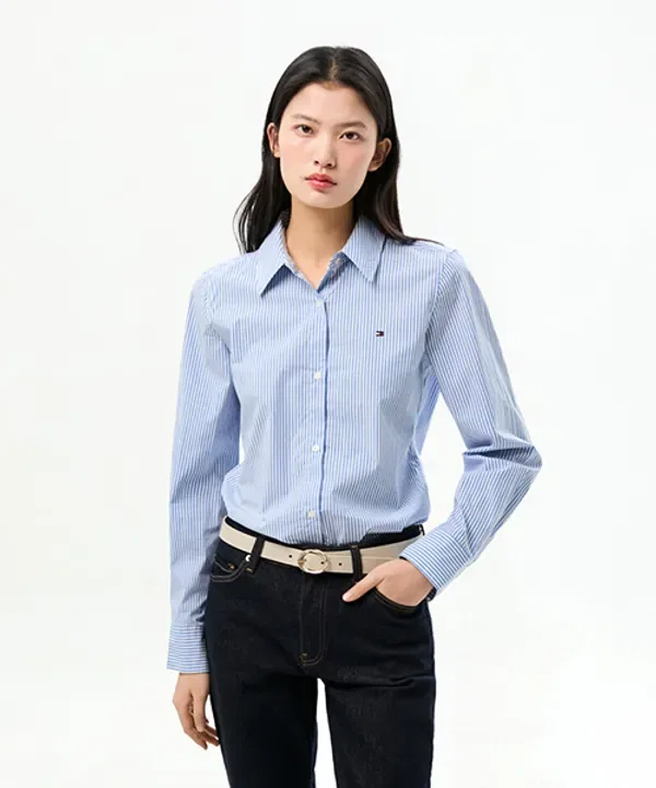Рубашка поло, Essential Poplin, Tommy Hilfiger