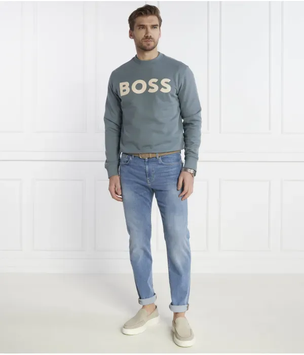 Джинсы Taber Zip BC-P skinny fit Boss Orange, синий — фото 2