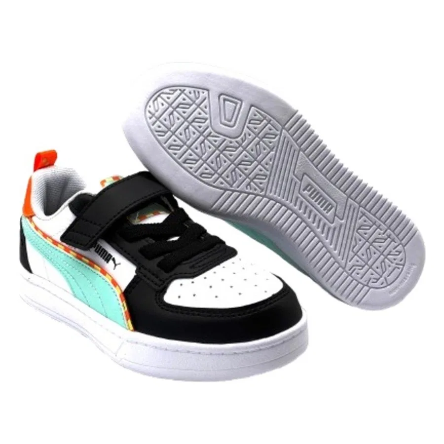 Кроссовки детские с закрытым носком Puma Caven 2.0 PlaydateAC+PS, Черный — фото 2