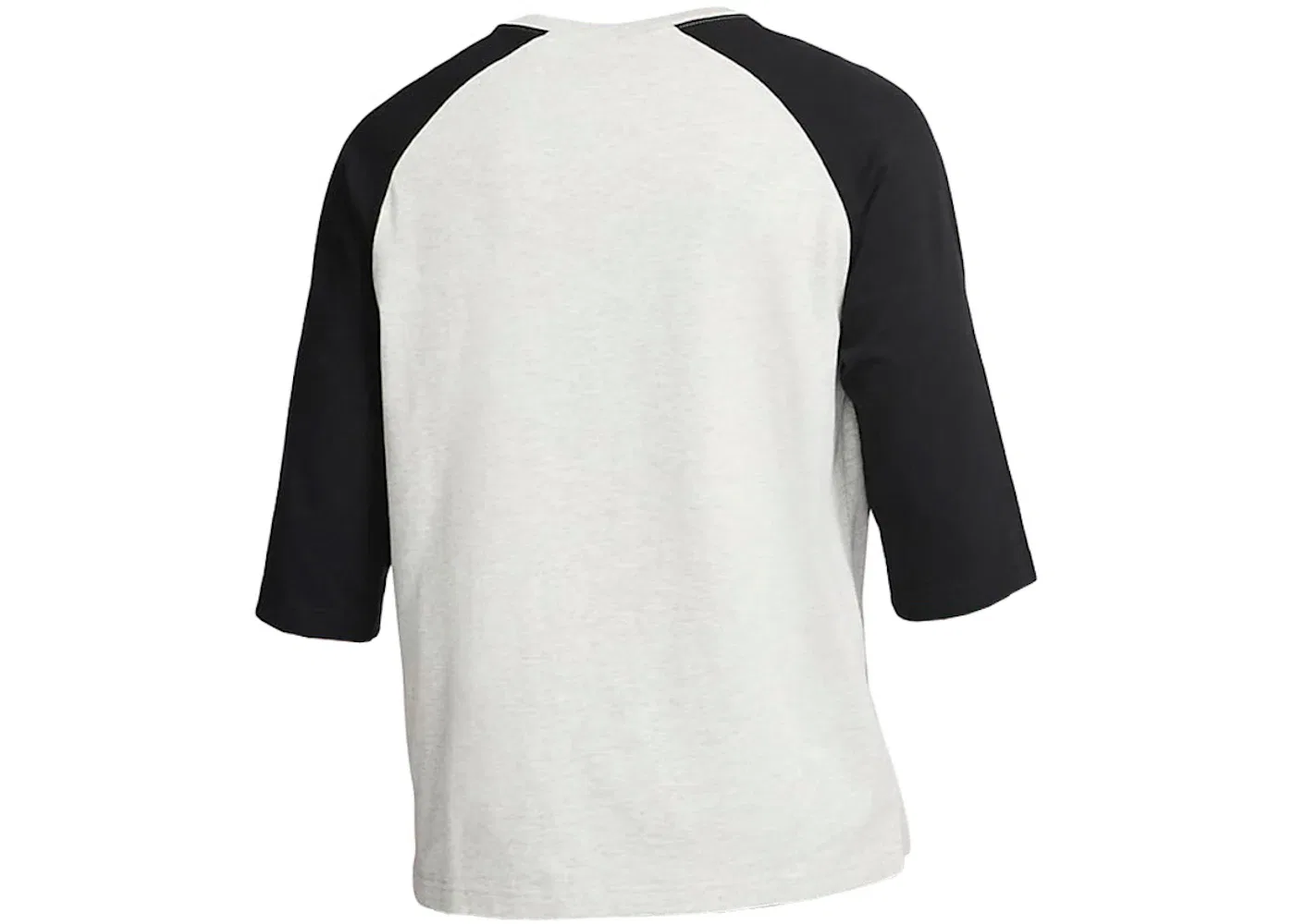 Мужская футболка с длинным рукавом Nike SB x MLB Skate Raglan T-shirt Nike, Grey Heather/Black — фото 2