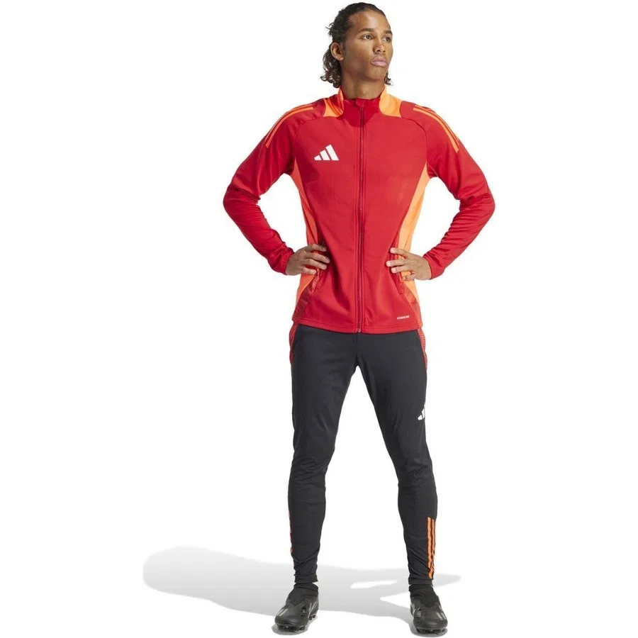 Куртка спортивная с длинным рукавом TIRO24 C TR JKT adidas, Красный — фото 4