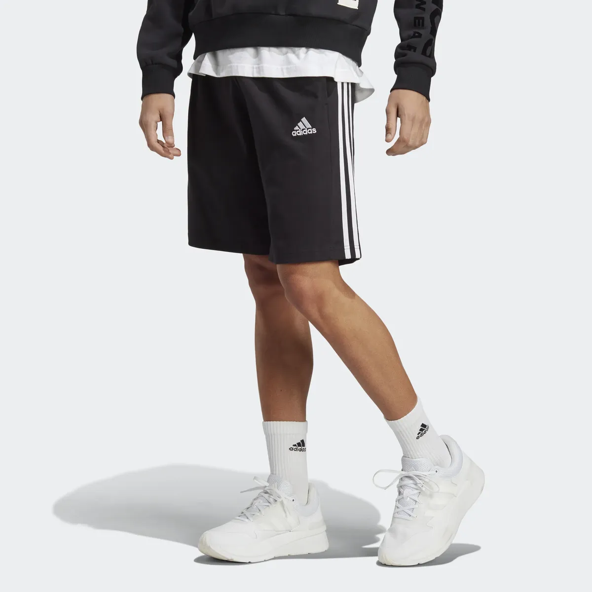 

Спортивные шорты adidas "ESSENTIALS SINGLE JERSEY 3-STRIPES" (1 шт.) Adidas Sportswear, белый