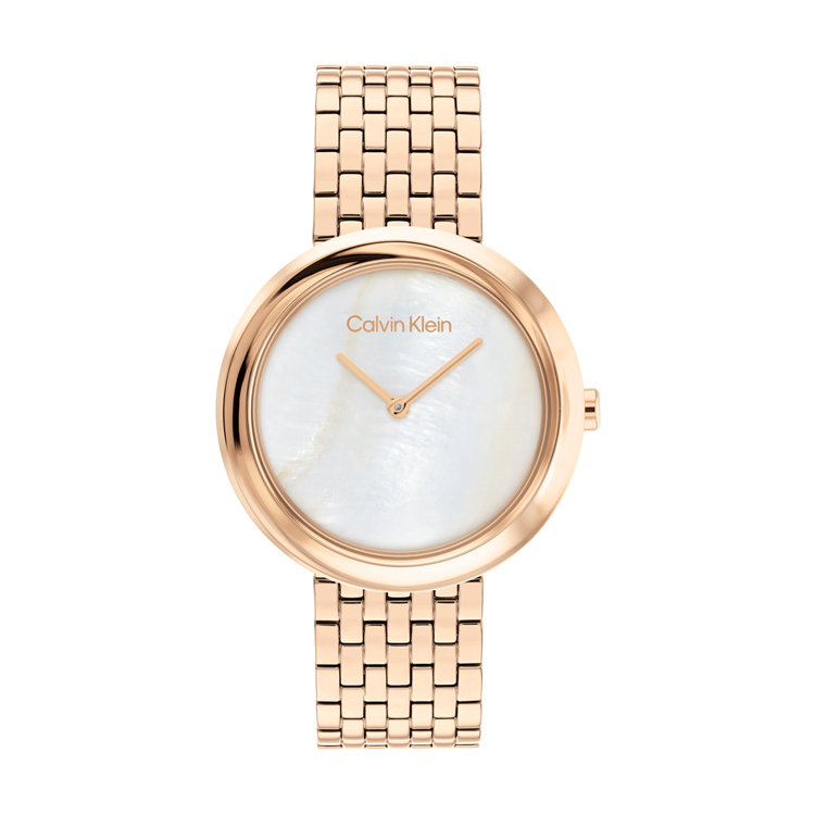 

Calvin Klein Часы CK/ Wrist Watch Quartz Movement Steel Strap White Dial Women's Watch 25200322