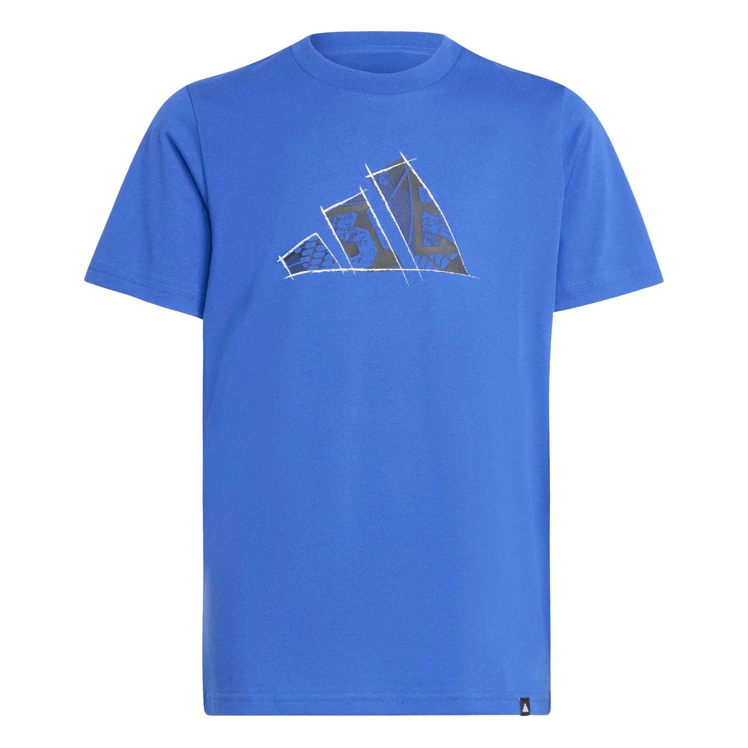 Детская футболка с фотопринтом J C Photo Tee Adidas, Цвет: BLAU