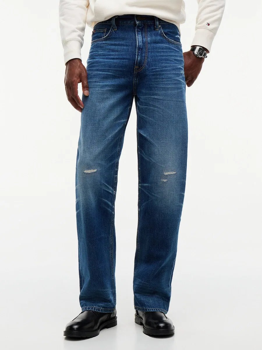 Джинсы TOMMY HILFIGER Regular Jeans 'River' синего цвета — фото 2
