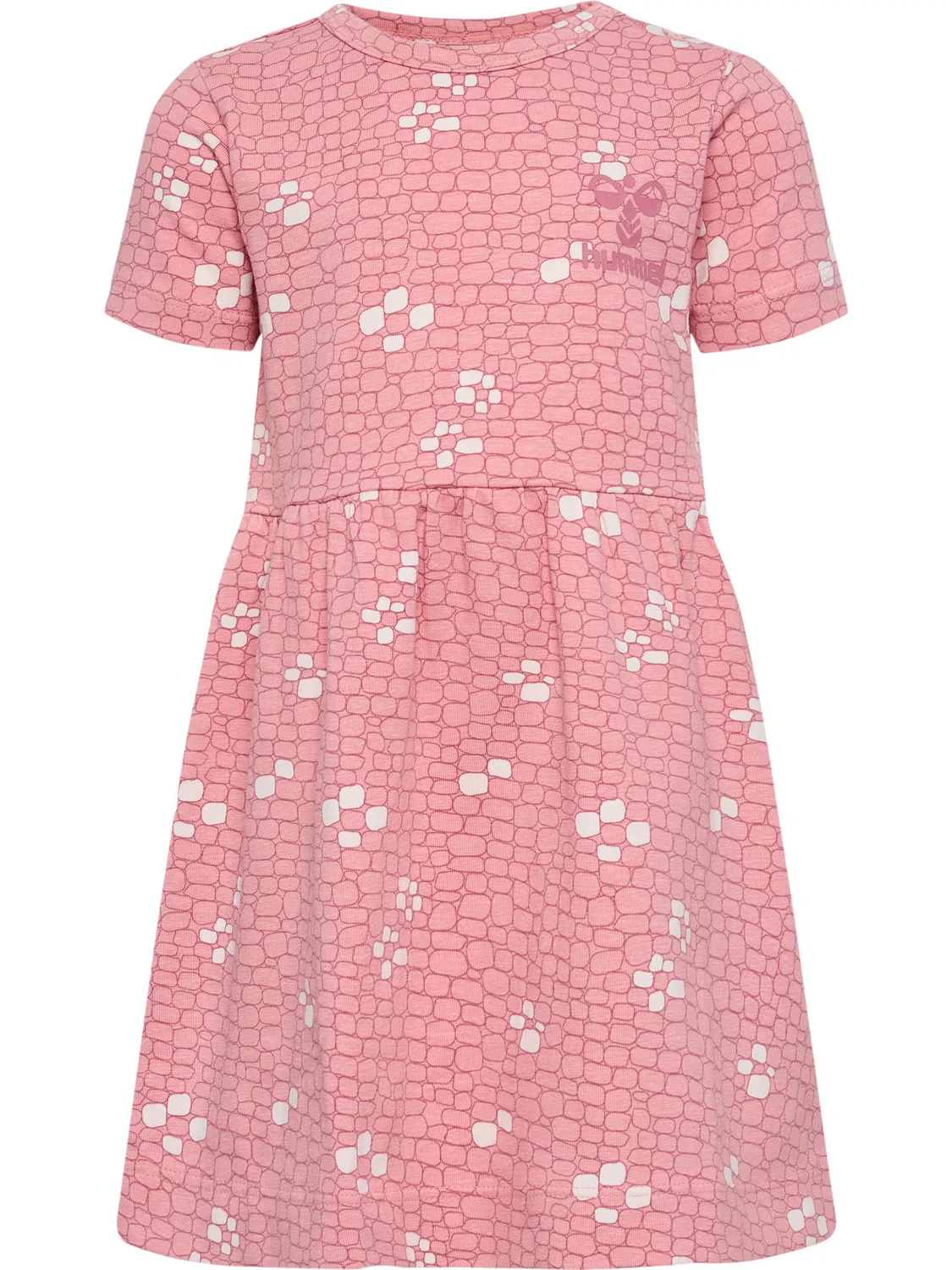 Детское платье с коротким рукавом Hmlzanzi Hummel, Begonienrosa