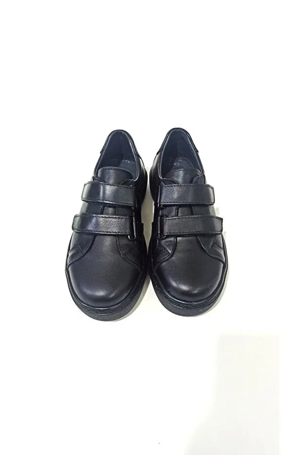 Детские туфли для мальчиков классические с ортопедической стелькой Winter Shoes, Black
