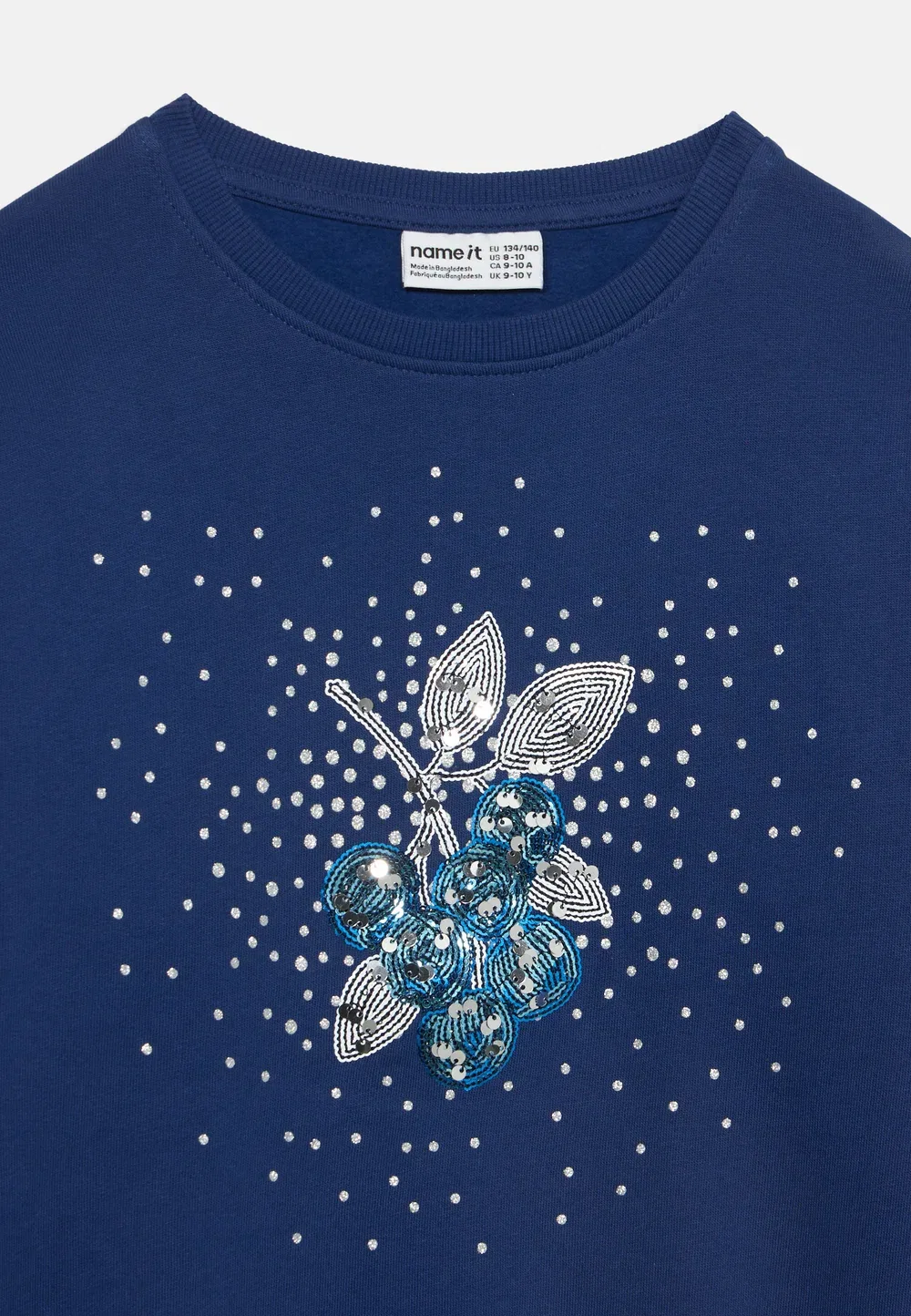 Nkfnelop - толстовка Name It, Blue — фото 4
