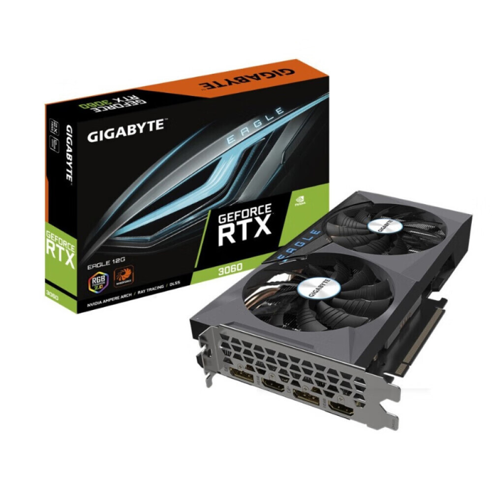 

Видеокарта Gigabyte GeForce RTX 3060 EAGLE OC 12GB D Falcon