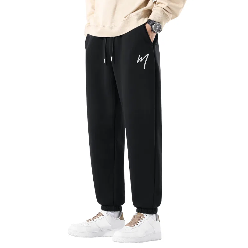 Детские спортивные штаны Утепленные Sherpa Black B-Broke The Trend Pants Logo, MINISO, Upgraded Sherpa Black — фото 4