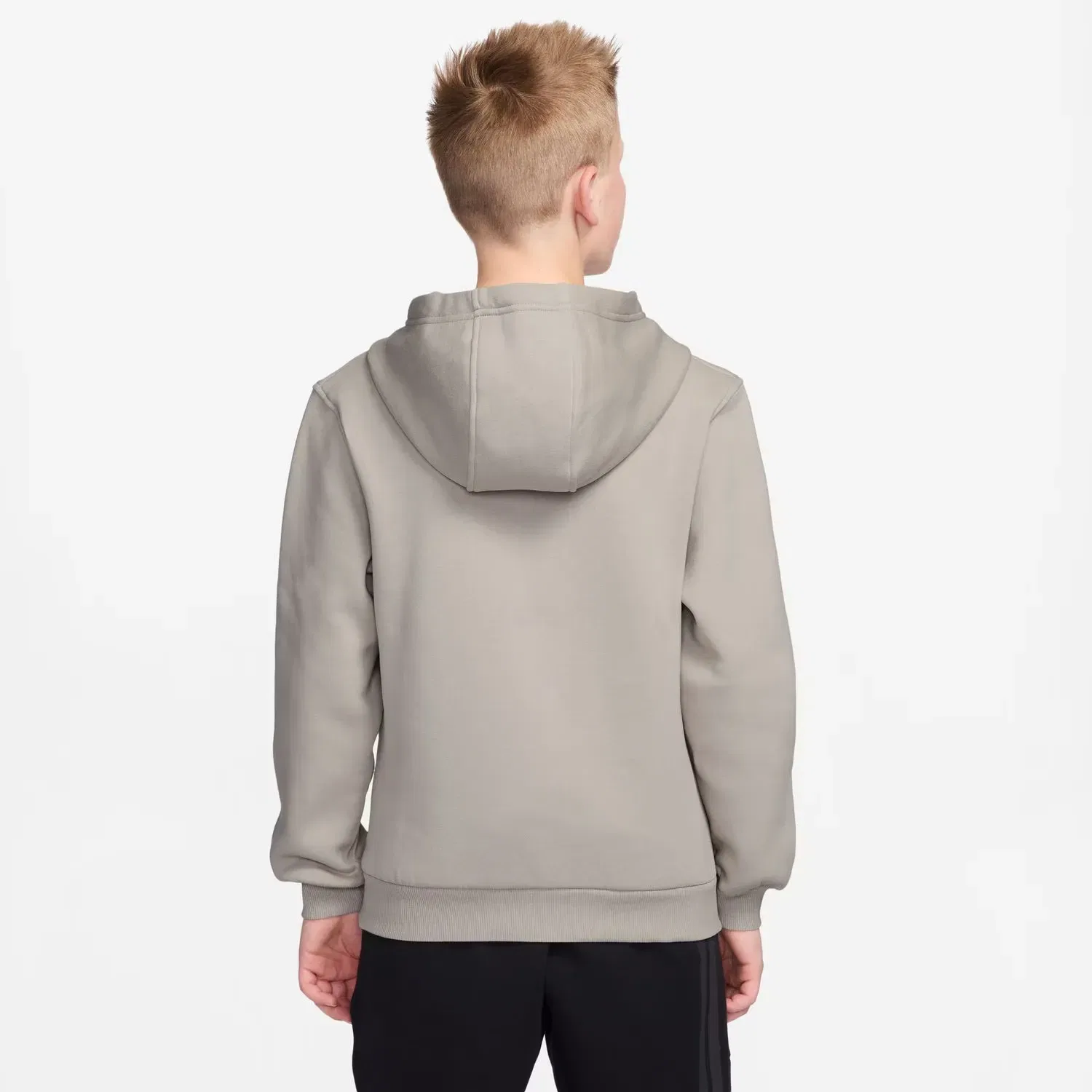 Детская худи Sportswear Club Fleece Nike, Beige — фото 2