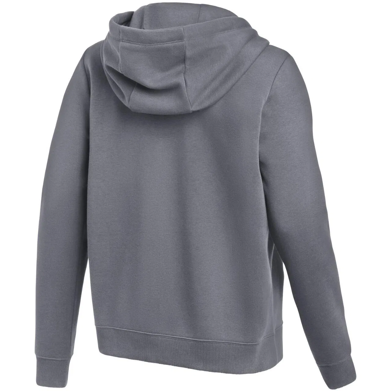 Женское флисовое худи с капюшоном и молнией Nike Park 26 Fleece Full-Zip Hoodie, Grau — фото 2