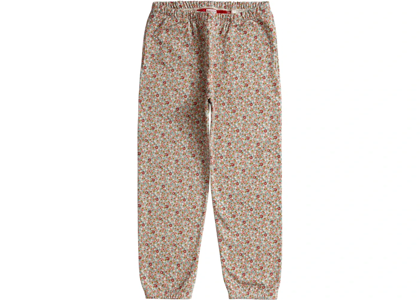 Мужские спортивные штаны с принтом Sweatpant Supreme, Pink Flowers — фото 2