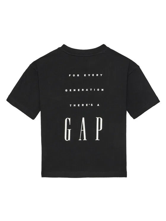 Футболка regular fit Gap, черный — фото 2