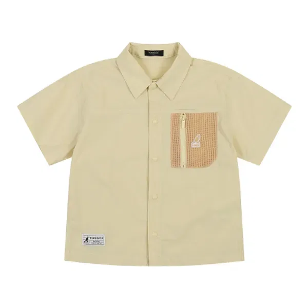 Футболка с карманом, короткий рукав, RB 0201, Kangol Kids, желтый