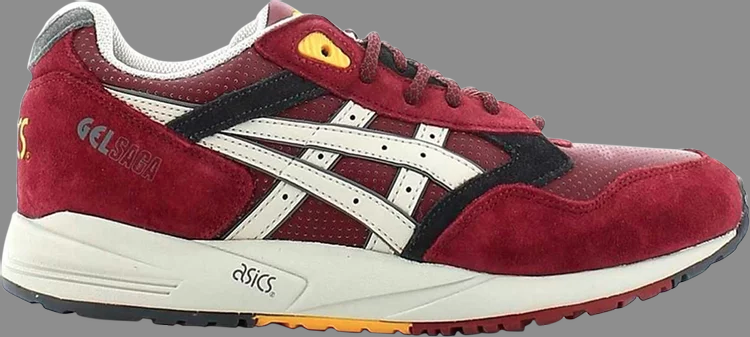 Кроссовки gel saga Asics, красный - фото