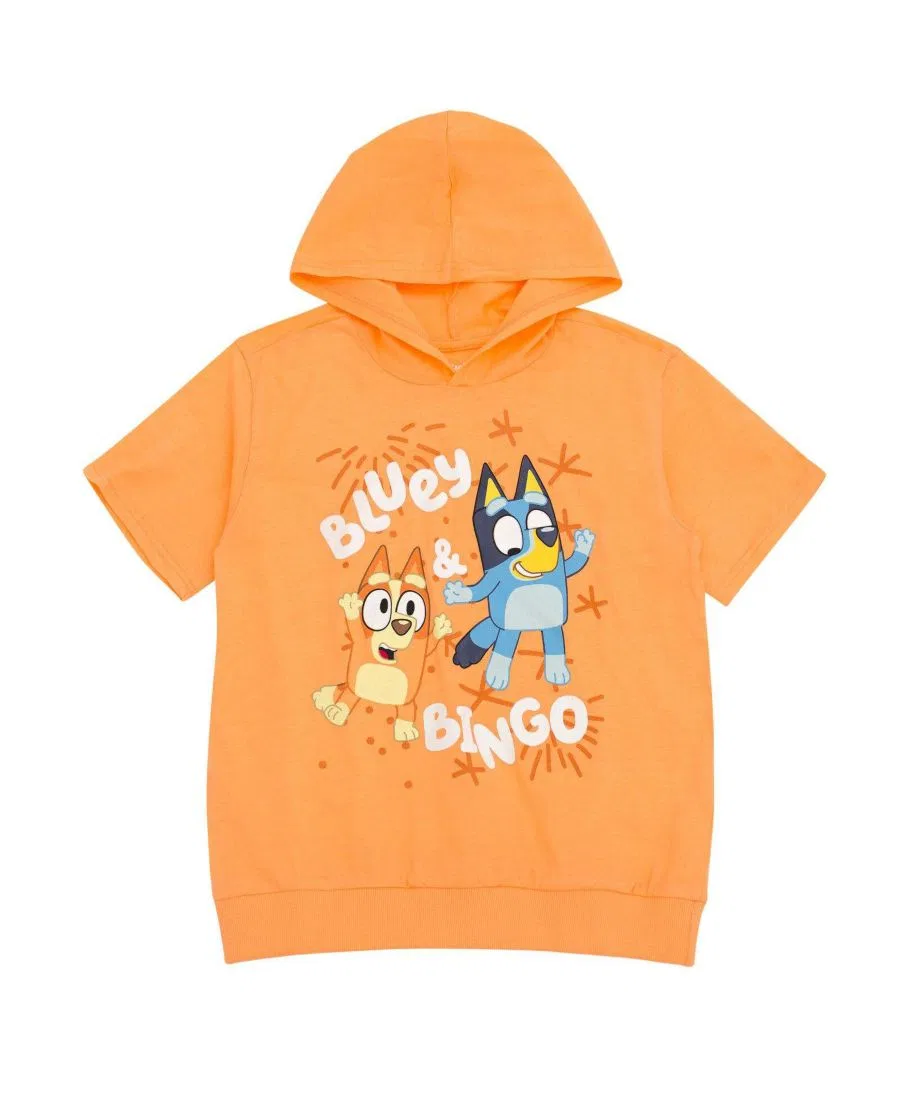 Комплект из худи с капюшоном и джоггеров Bluey, Orange Bluey Bingo — фото 3