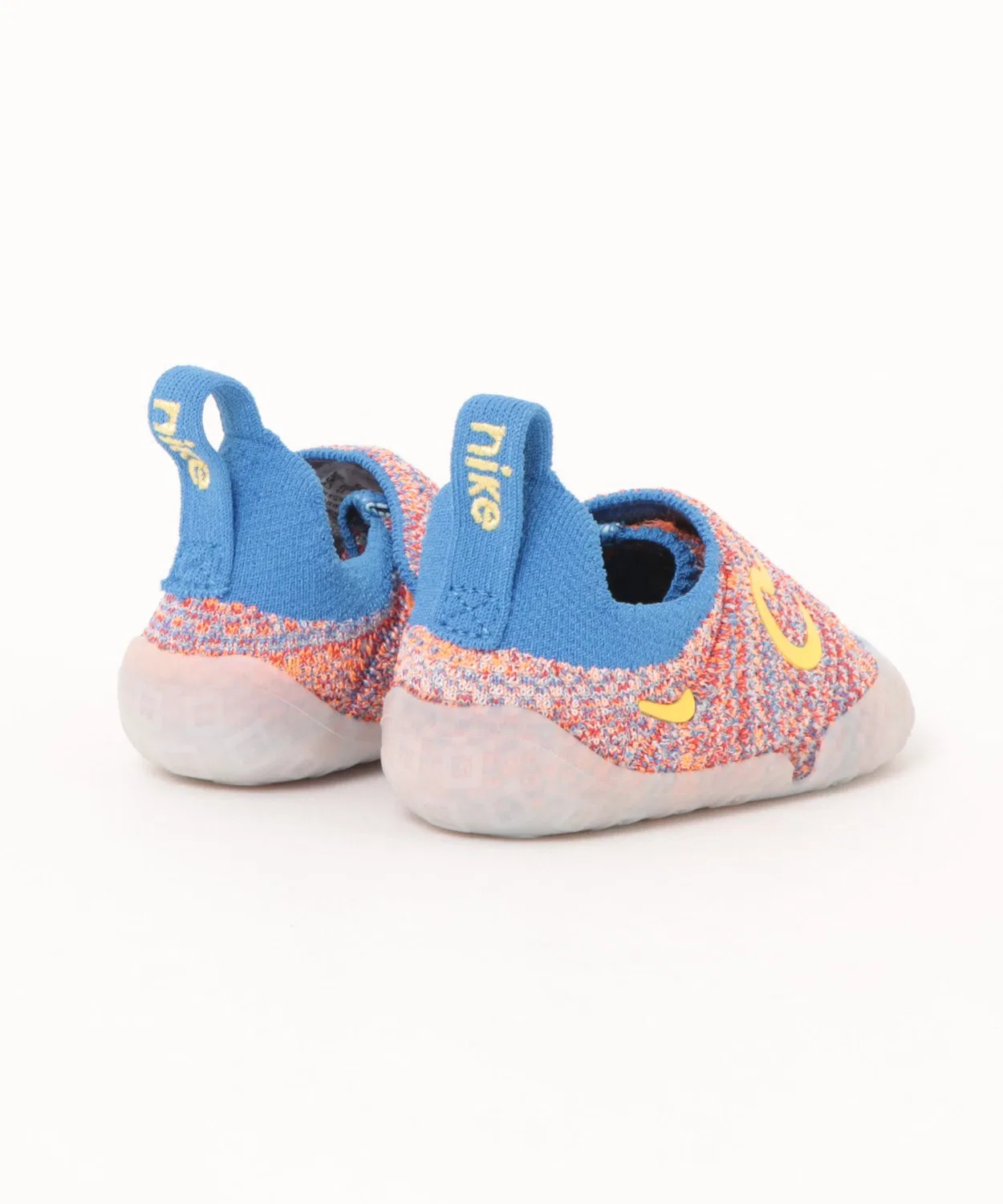 Детские кроссовки с принтом Swoosh 1 TD NIKE, Blue — фото 2