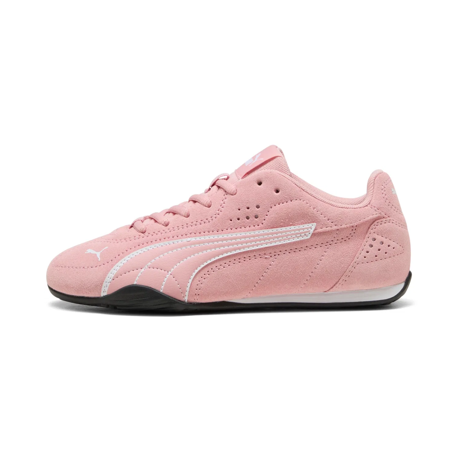 Детские кроссовки с низким профилем PUMA, Rosy Outlook/White — фото 2