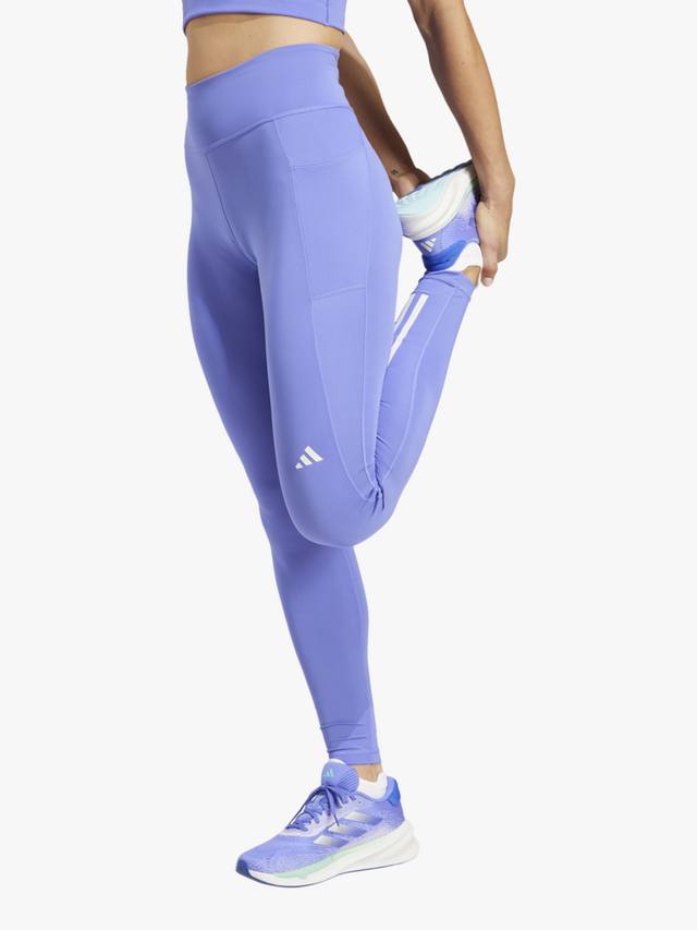 

Собственные леггинсы the run adidas, цвет Semi Cobalt Blue