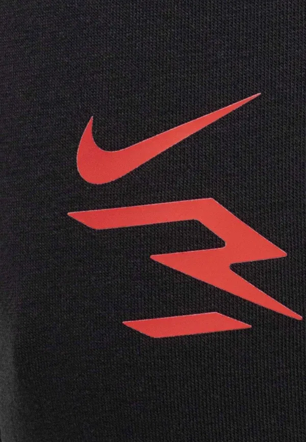 Комплект из худи и брюк с принтом Fired up set Nike Sportswear Black, черный — фото 3