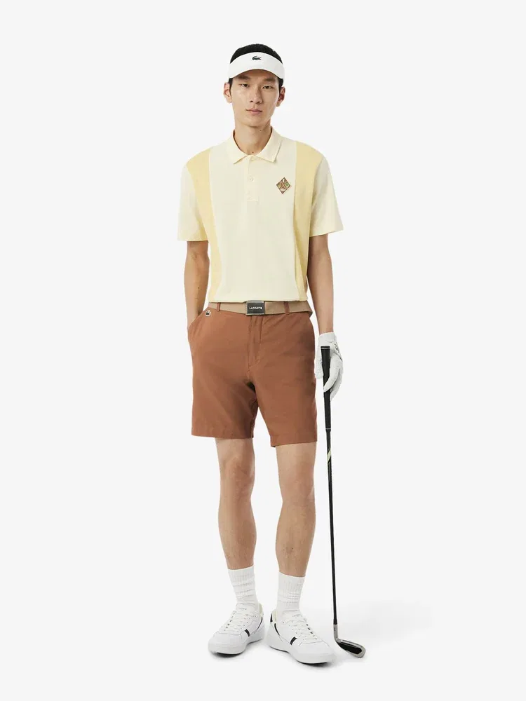 Шорты базовые бермуды LACOSTE, Brown — фото 4