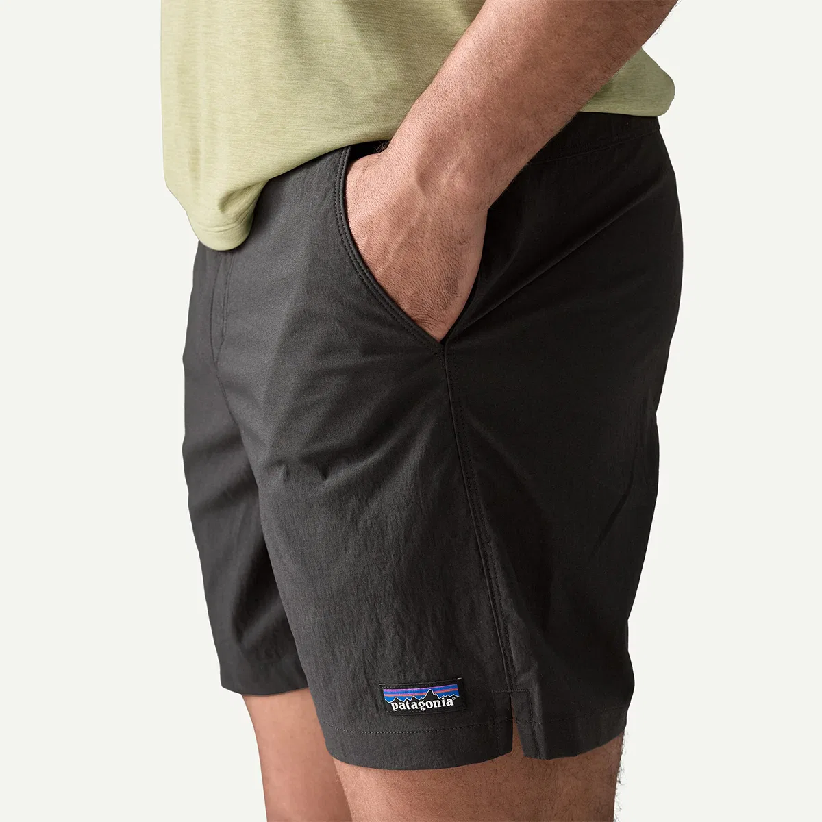 Мужские шорты быстросохнущие Baggies Lights 6in Short Patagonia, Black Black — фото 3