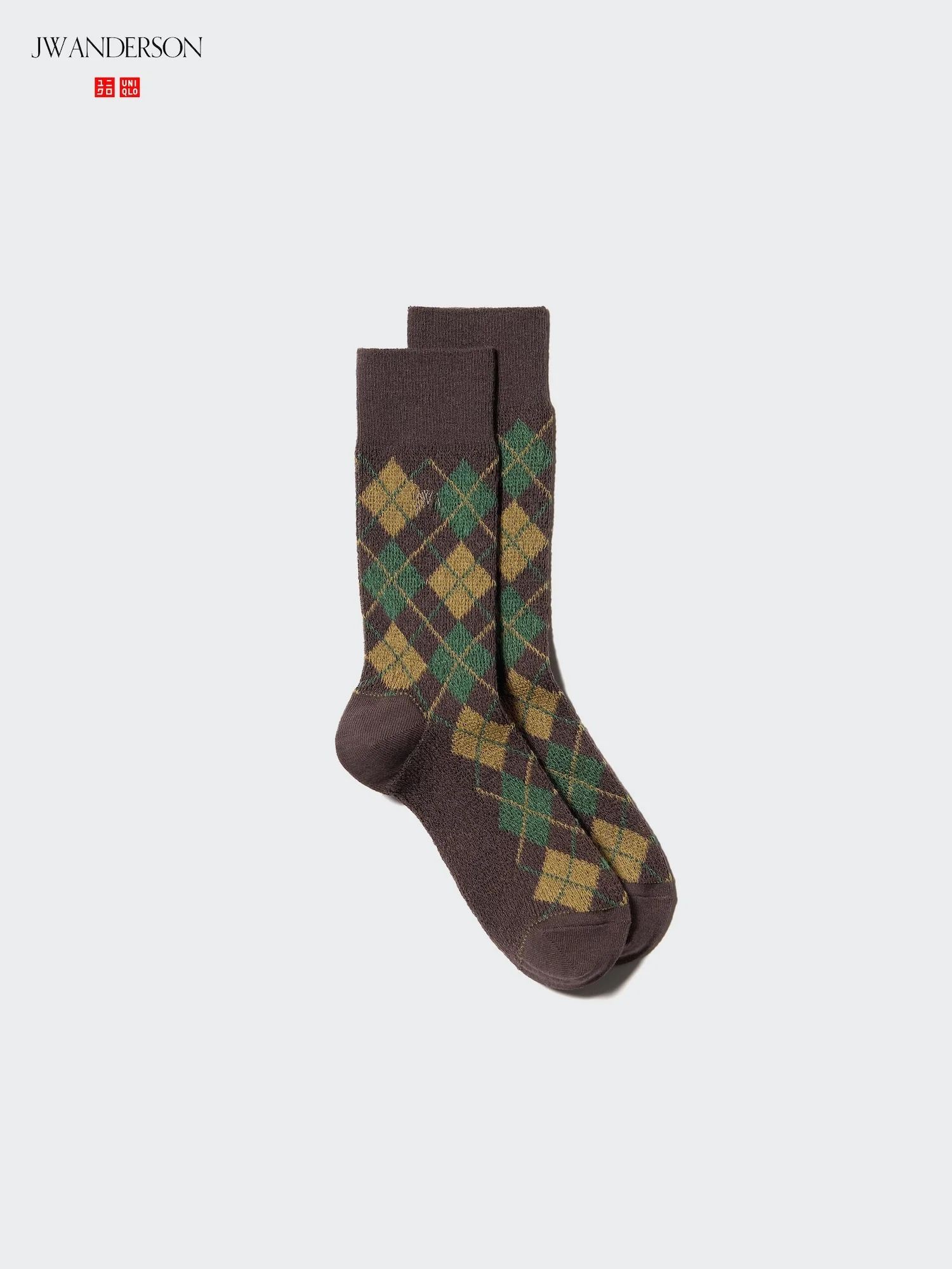 Носки Uniqlo x JW Anderson Heattech, 37 коричневый