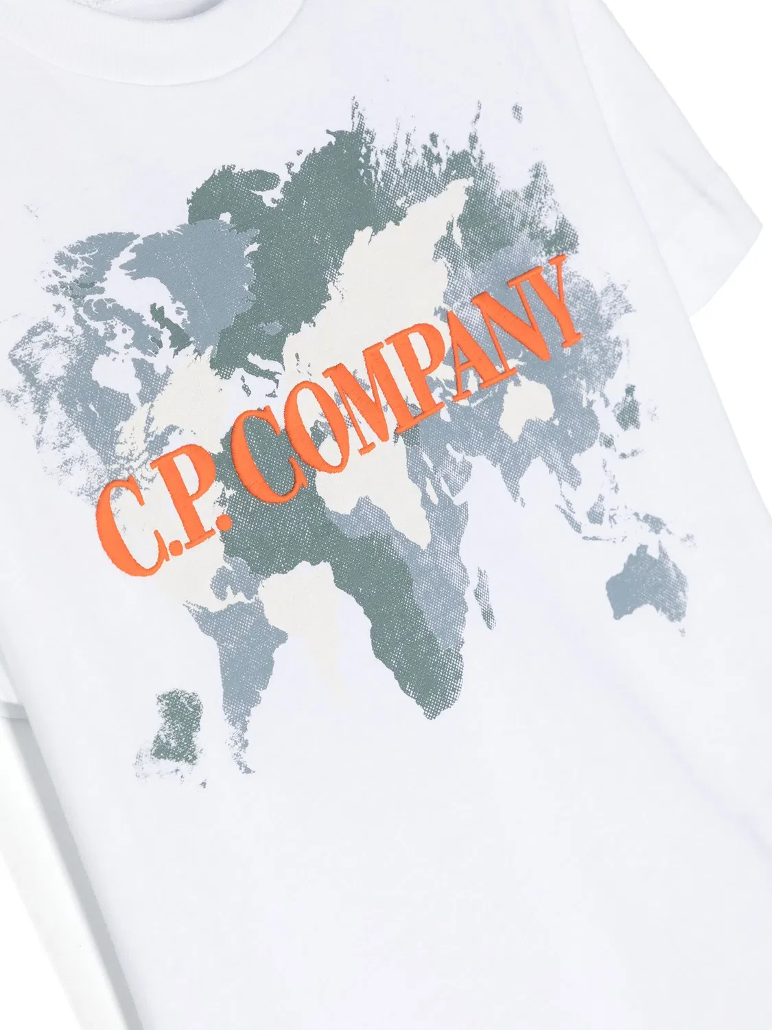 Футболка с вышитым логотипом C.P. Company, белый — фото 2