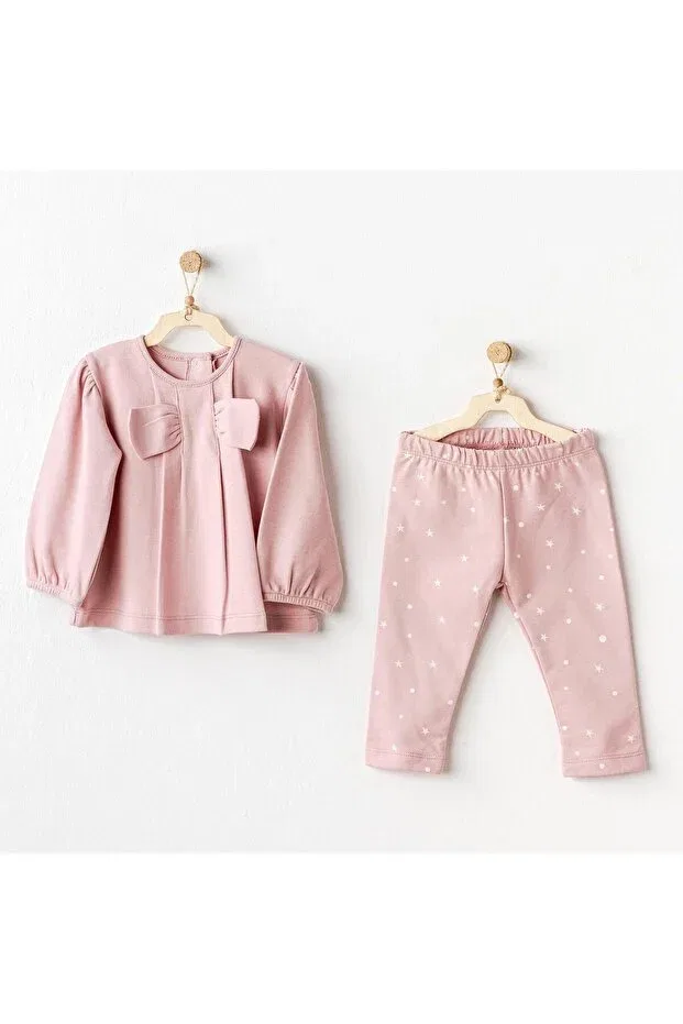 Детское платье для девочек с длинным рукавом puppy gazelle Andywawa, Pink