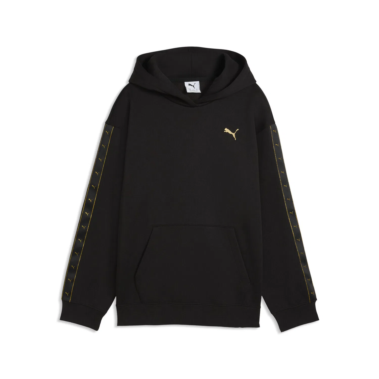 Детское худи с принтом Essentials Tape Relaxed Hoodie Madchen Puma, Schwarz